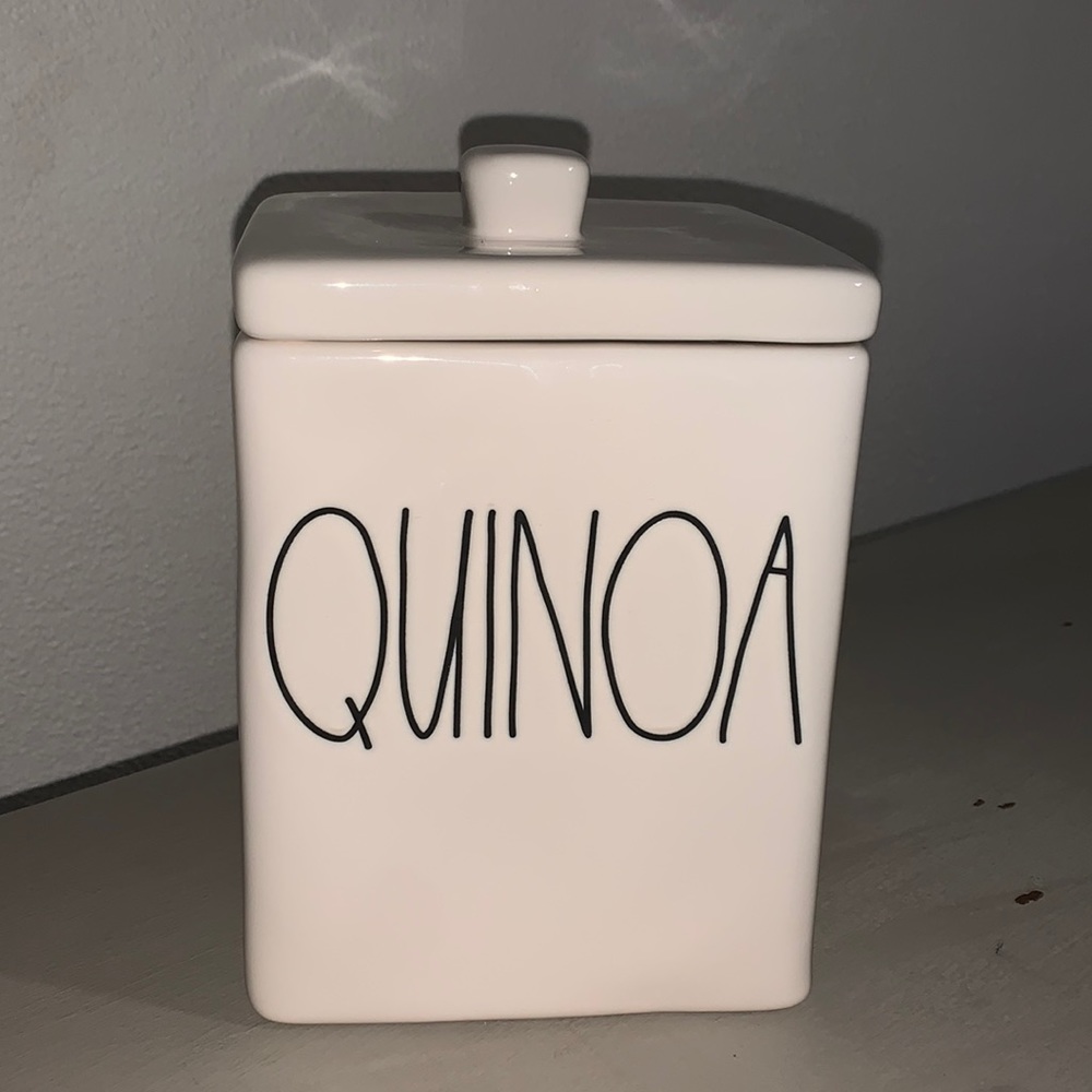 Rae Dunn Quinoa Jar